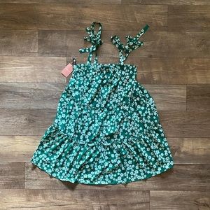 NWT Medium green floral dress